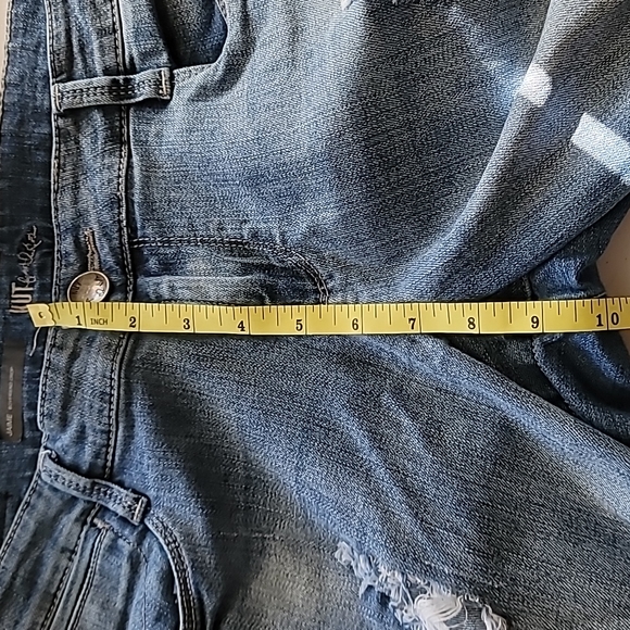 KUT FROM THE KLOTH \ JAIME BOYFRIEND CROP JEANS SIZE 8 Distressed - Picture 14 of 14